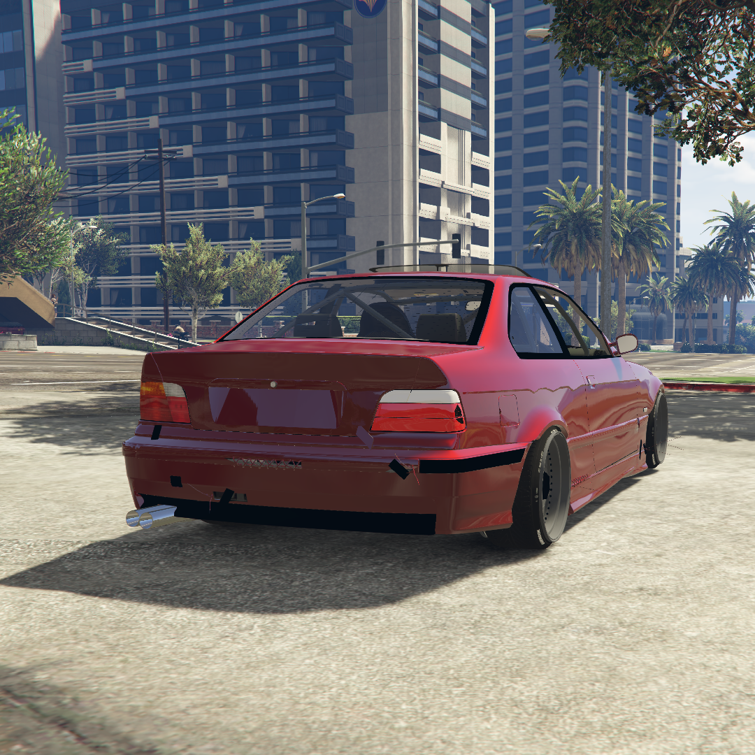 Modified BMW E36 Sedan