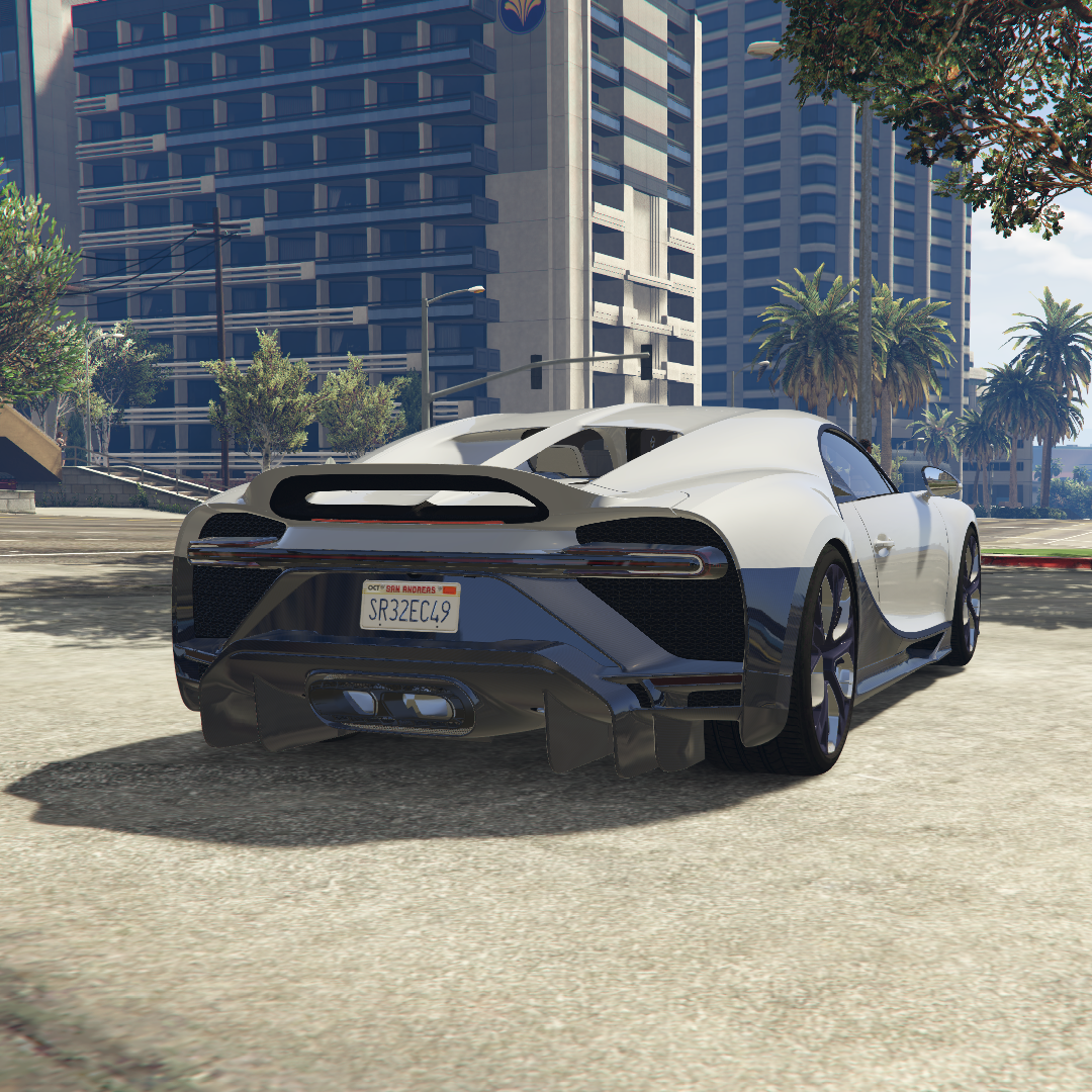 Bugatti Chiron Profilée