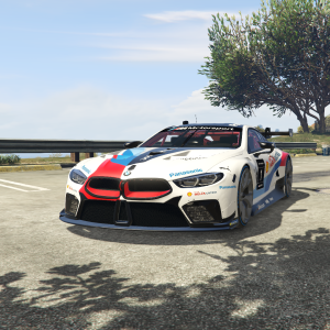 BMW M8 GTE Race Car
